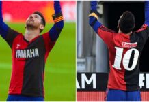 ম্যারাডোনাকে কেন ওভাবে গোল উৎসর্গ করেছেন মেসি? messi