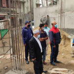 ময়মনসিংহে যত্রতত্র নির্মাণ সামগ্রী ফেলে রাখায় জরিমানা fine money